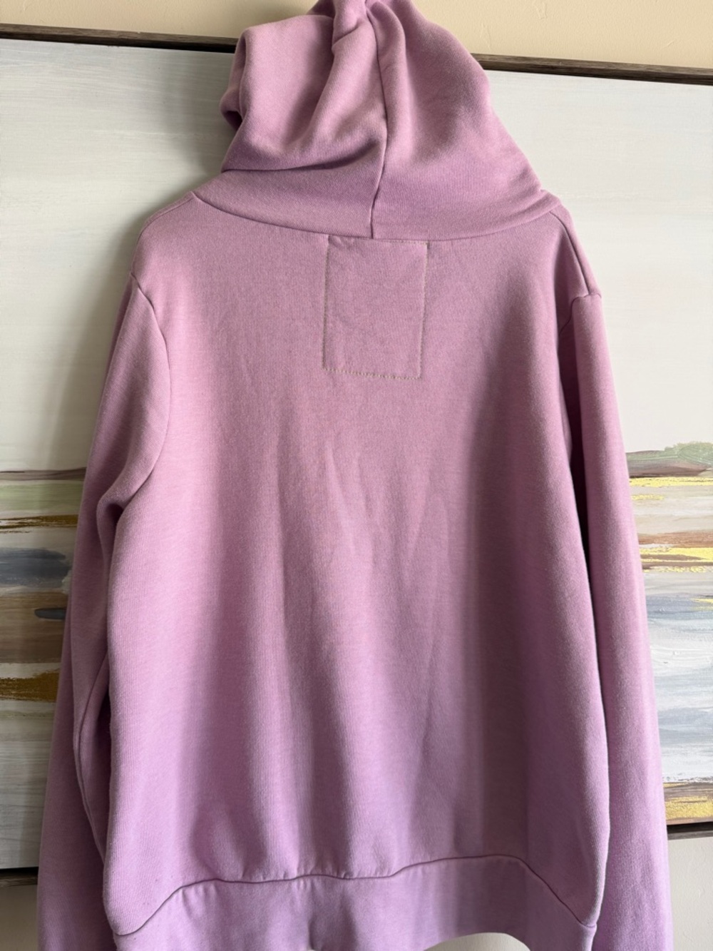 Aviator Nation 5 Stripe Full Zip purple Hoodie,size L - Picture 6 of 6